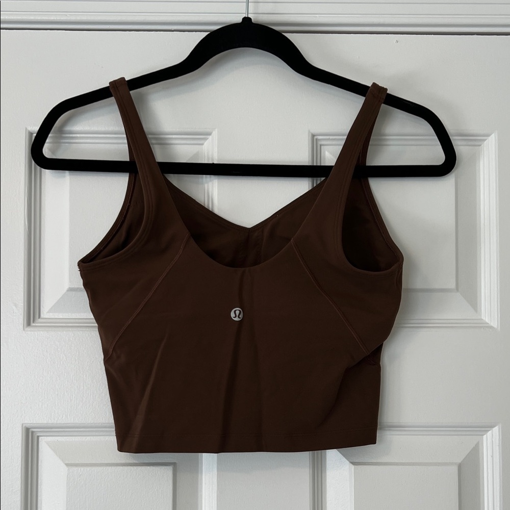 lululemon athletica Chocolate Brown Align Tanktop